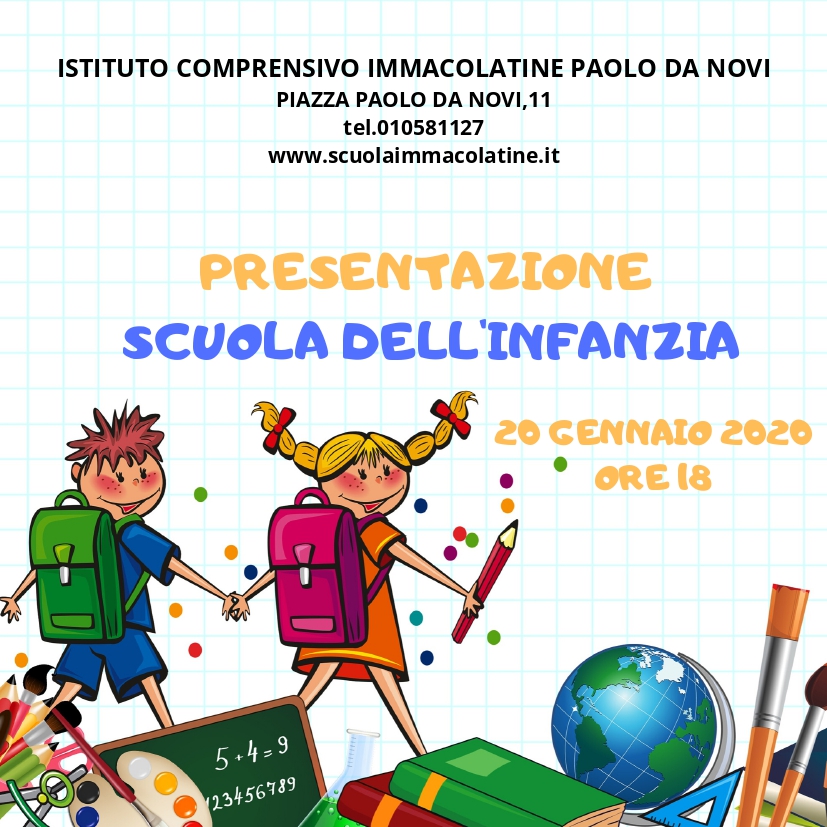 PRESENTAZIONE SCUOLA DELLINFANZIA 20 GENNAIO 2020 IMM